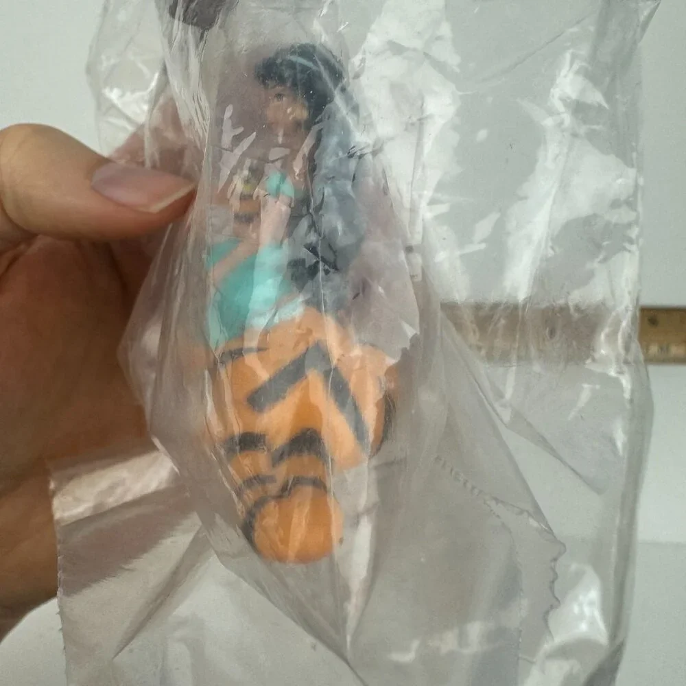 Sealed Vtg 90s Disney Jasmine Tiger Rajah Aladdin Mattel Cake‎ Topper Palm Tree